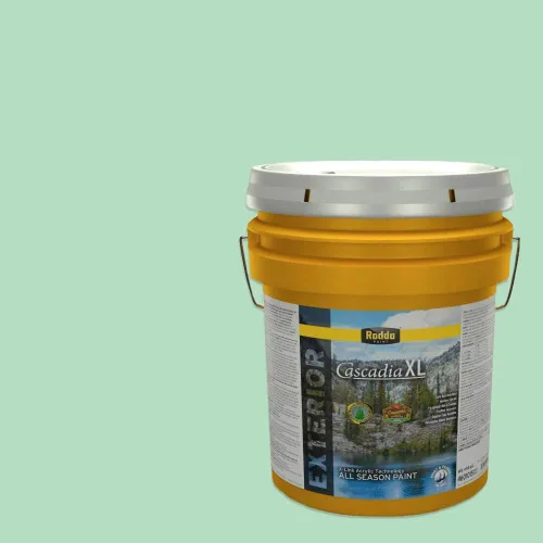Vista 35 de Rodda Paint CASCADIA XL - Pintura satinada exterior e imprimación en uno, cuarto de galón, banderín para bebé
