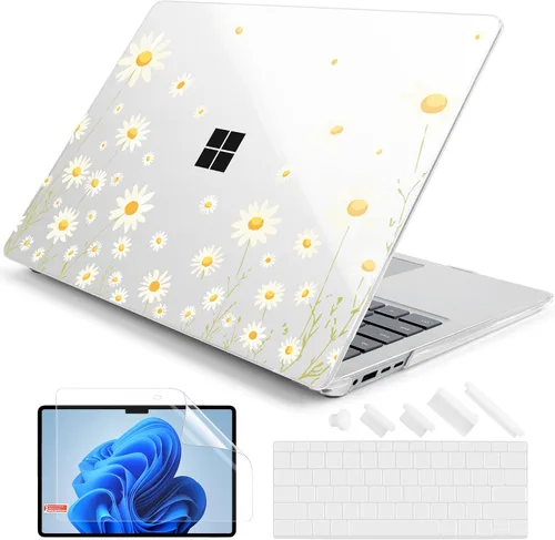 Vista 36 de Batianda Funda para portátil Microsoft Surface de 15 pulgadas para negocios 8ª edición 2026 y Surface Laptop 7 2024, carcasa protectora delgada