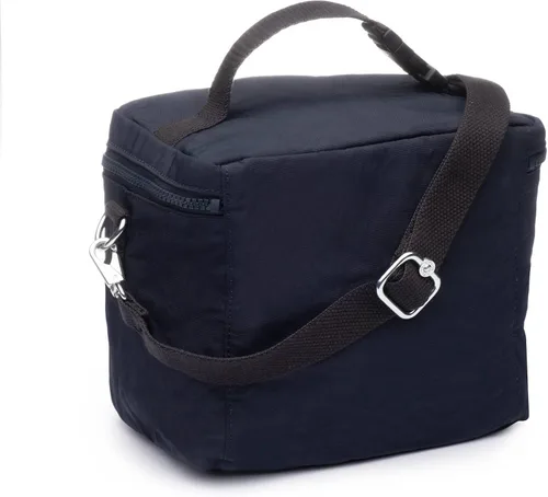 Vista 7 de Kipling Graham - Bolsa de almuerzo para mujer, reutilizable, resistente al agua, con aislamiento de nailon Tonal azul real