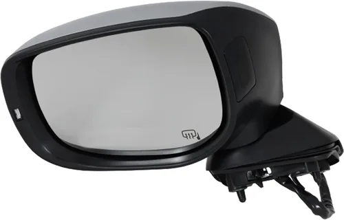 Vista 5 de Kool Vue - Espejo calefactable eléctrico para Subaru Forester 2019-2020 con luz de señal, luz de punto ciego y memoria cromada