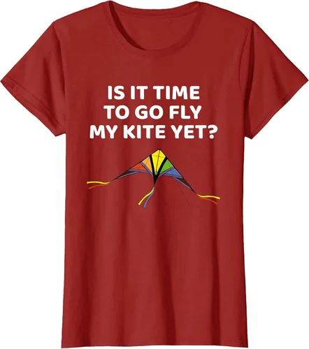 Vista 44 de Kite Flying Outdoors Hobby for Adults & Children T-Shirt