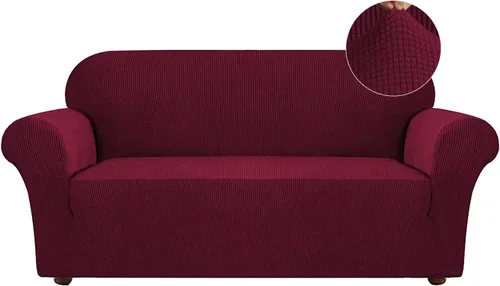 Vista 62 de Turquoize Funda elástica para silla reclinable, funda para sofá reclinable, funda de sofá de 1 pieza con bolsillo lateral, funda protectora
