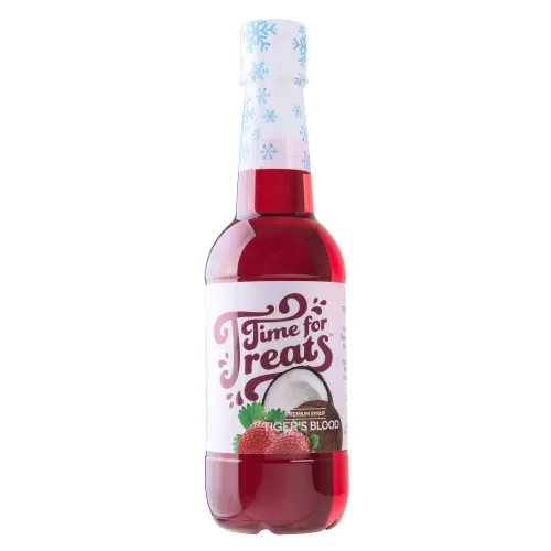 Vista 10 de Time For Treats 3 paquetes de crema de naranja, sangre de tigre, jarabe de uva de 16.9 onzas líquidas por botella para conos de nieve, refrescos