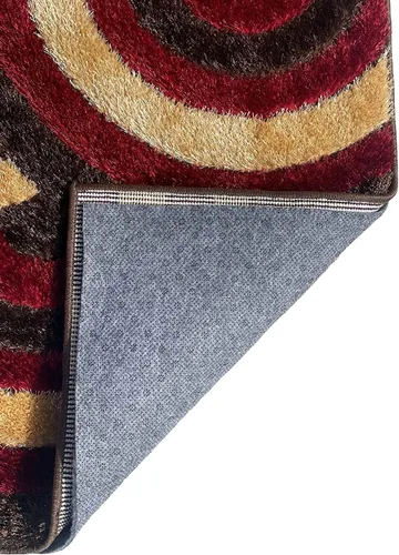 Vista 7 de Home Must Haves Tapete de felpa suave de 1/3 pulgadas de grosor, antideslizante, antideslizante, reduce el ruido, para piso de madera dura