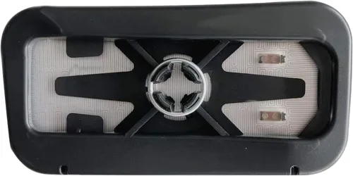 Vista 2 de Espejo convexo inferior izquierdo para puerta de repuesto con placa trasera para Mercedes Freightliner Sprinter a partir de 2019