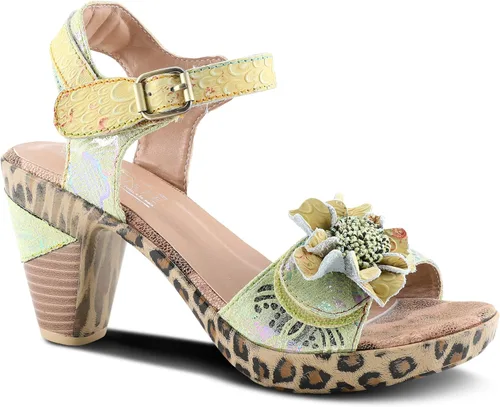 Vista 2 de Spring Step L'Artiste Sandalia Wildcat con correa corta para mujer