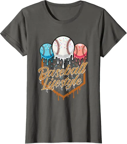 Vista 7 de Baseball Lifestyle - Camiseta de béisbol amante del béisbol