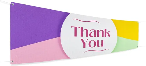 Vista 20 de Cartel de baby shower para uso en interiores y exteriores de 4 x 1 pies, pancarta grande personalizada y letreros con cuerda para colgar, telón