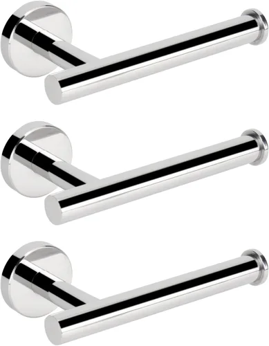Vista 22 de NearMoon Portarrollos de papel para baño, soporte premium de papel higiénico SUS304 de acero inoxidable resistente al óxido montado en la pared