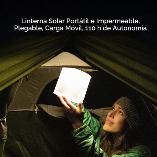 Vista 2 de BioLite Luci Charge 360 - Linterna de camping, solar, USB-C, recargable