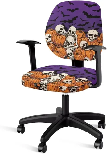 Vista 38 de Autumn Cow Office Chair Cover for Armrest Chairs