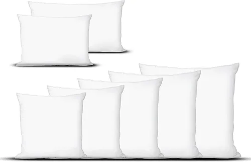 Vista 4 de Westex Relleno de almohada de poliéster, 18 x 18 pulgadas, paquete de 2