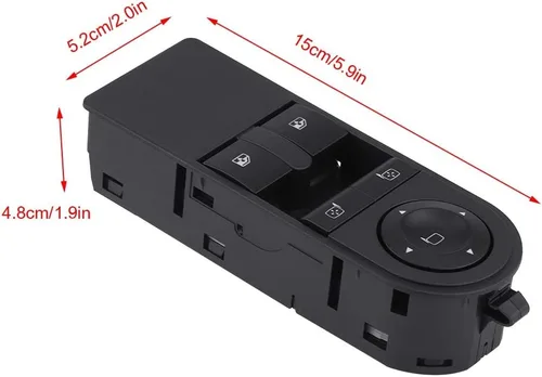 Vista 3 de Power Window Switch, Electric Power Master Window Control Switch Button 13228706 Replacement for Astra 2005 2006 2007 2008 2009 2010 for Zafira B