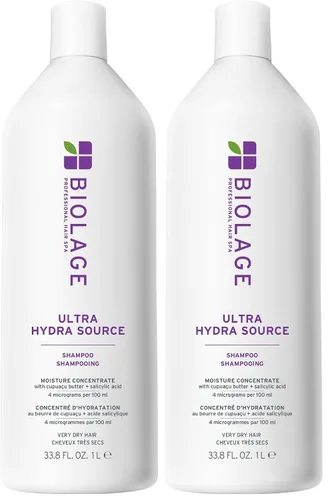 Vista 9 de Biolage Ultra Hydra Source Shampoo - Deeply Moisturizes & Conditions Very Dry Hair, For Thick Hair