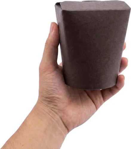 Vista 6 de Restaurantware Caja para llevar fideos de papel negro de 16 onzas, 200