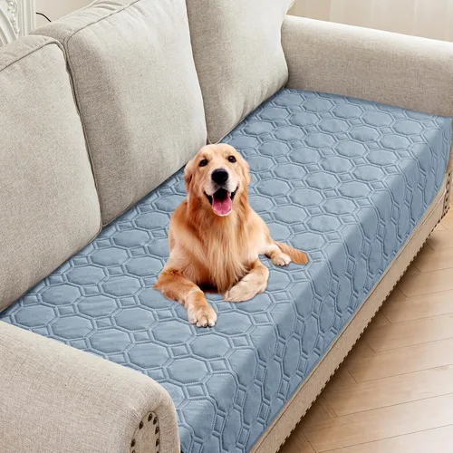 Vista 40 de ZNSAYOTX Mantas acogedoras definitivas (30 x 53 pulgadas), manta 100% impermeable para sofá para mascotas de perro, protector de sofá de cama