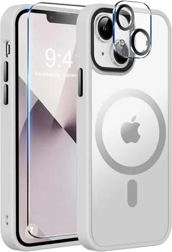 Vista 210 de MOCCA - Funda magnética resistente para iPhone XR de 6.1 pulgadas, compatible con MagSafe, funda con protección contra caídas de grado militar