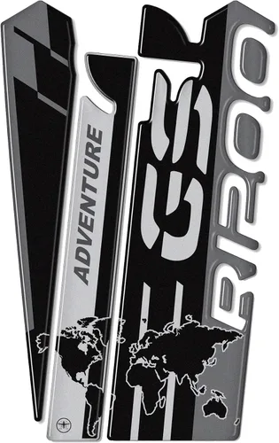 Vista 2 de labelbike - Adhesivo 3D para motocicleta, protección y decoración en resina compatible con BMW R 1200 GS Adventure 2013-2018