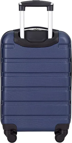 Vista 4 de Wrangler Equipaje giratorio de mano rígido Azul marino Equipaje giratorio rígido