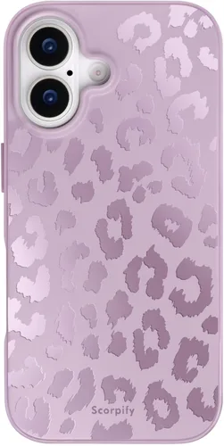 Vista 41 de SCORPIFY - Funda para iPhone 17 Pro Max Leopardo negro transparente LP-Negro Transparente Leopardo