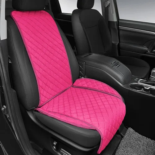 Vista 24 de surpassme Fundas de Asiento de Coche Cómodas Fundas de Asiento Delantero Universales para Accesorios de Automóvil, Fundas Interiores Acolchadas