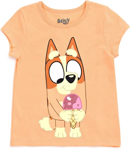 Vista 5 de Bluey Paquete de 4 camisetas de bingo para niñas pequeñas