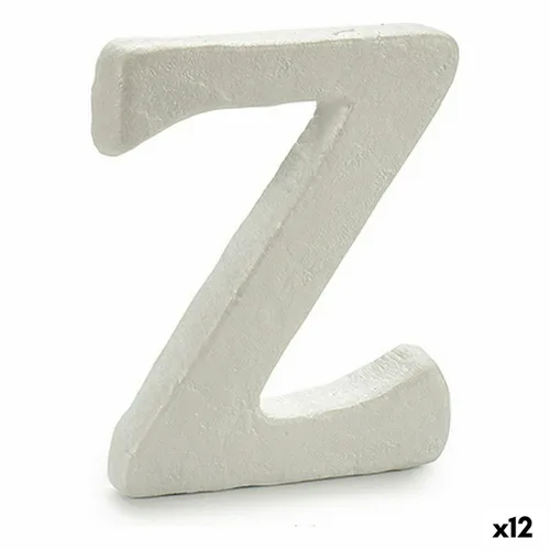 Vista 2 de Letra Pincello Z Blanco Poliestireno (12 Unidades)