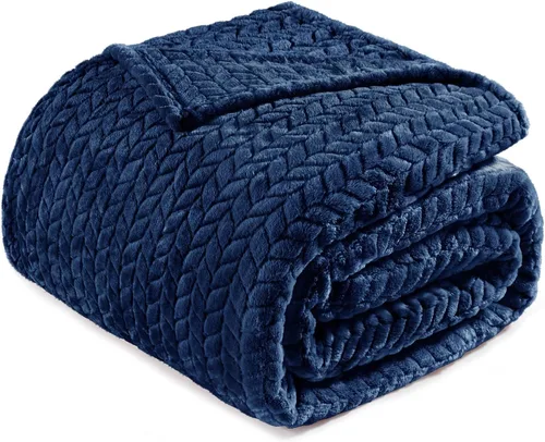 Vista 46 de Exclusivo Mezcla Manta de forro polar para sofá, 50 x 70 pulgadas, camello