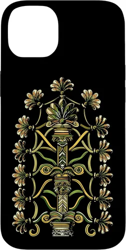 Vista 15 de Funda para iPhone 14 Pro Max Anunnaki Aliens Árbol de la Vida Símbolo Antiguo Geometría Sagrada
