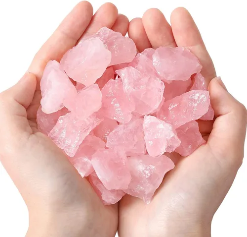 Vista 10 de MAIBAOTA Cristales Naturales a Granel Piedras de Cristal Curativo en Bruto de 1" Piedras Preciosas en Bruto Rugosas para Tamboreado, Pulido, Corte