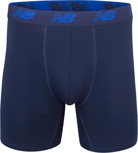 Vista 3 de New Balance Men's Premium Performance 9" Boxer Brief Underwear (2 Pack)