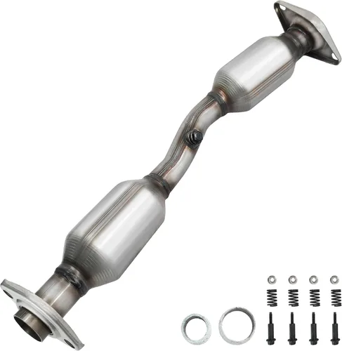 Vista 24 de JT Convertidor catalítico compatible con Nissan Frontier/Xterra 2002 2003 2004 3.3L V6 2 piezas (compatible con EPA)