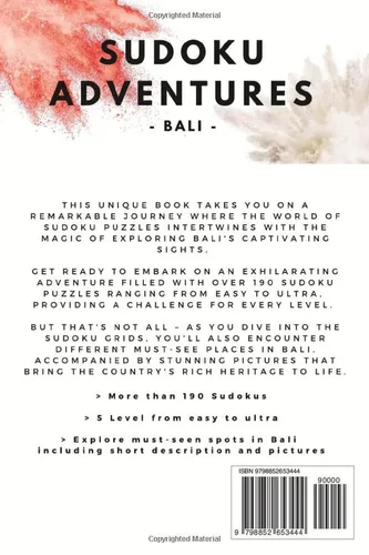 Vista 2 de Sudoku Adventures Unraveling Bali's Must-Visit Places