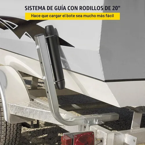 Vista 2 de VEVOR Boat Trailer Guide, 22"-60" Adjustable Design Trailer Guide Poles, 2PCS Rustproof Steel Trailer Guide, for Ski Boat, Fishing Boat
