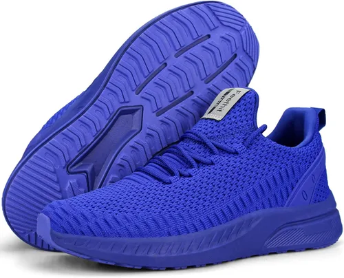 Vista 5 de Feethit - Tenis de correr modernos para hombre antideslizantes, ligeros, transpirables y de malla