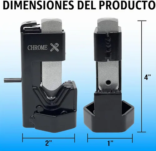 Vista 4 de Crimpadora de cables de batería - Herramienta de prensado de martillo con bolsa de almacenamiento