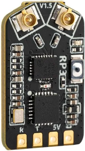 Vista 5 de RadioMaster RP3 ELRS Receptor 2.4GHz ExpressLRS Nano Receptor FPV RX Módulo Receptor Largo Alcance Baja Latencia para FPV Micro Drone Racing Drone