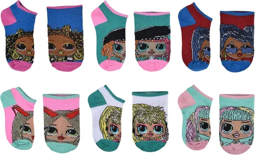 Vista 2 de L.O.L. Surprise! Calcetines invisibles OMG Dolls para niña