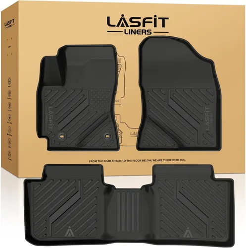 Vista 29 de LASFIT Alfombrillas de piso para Toyota Tacoma 2008-2011 Cabina de Acceso Transmisión Automática, Forro de Piso de Ajuste Personalizado para Todo