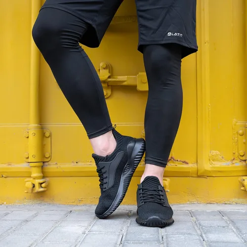 Vista 2 de Akk Zapatos deportivos para caminar para hombre, zapatos deportivos de espuma viscoelástica para correr, para entrenamiento atlético, gimnasio