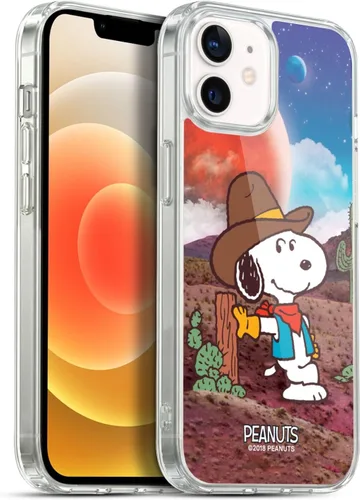Vista 16 de Head Case Designs Funda de gel con licencia oficial de Peanuts Nebula Cactus Needles Snoopy Space Cowboy [protección de grado militar] compatible