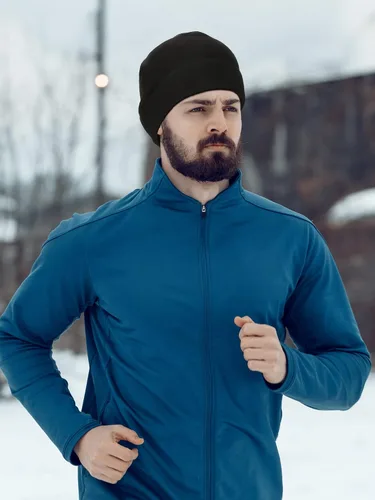 Vista 6 de SATINIOR 6 gorras de invierno con forro polar cálido para hombre
