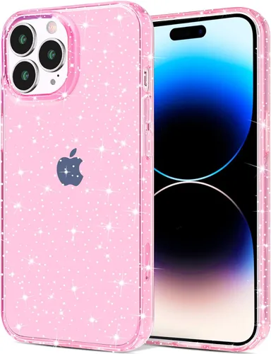 Vista 15 de JJGoo Compatible con iPhone 14 Pro, transparente, suave, a prueba de golpes, delgada, delgada, funda protectora transparente para teléfono