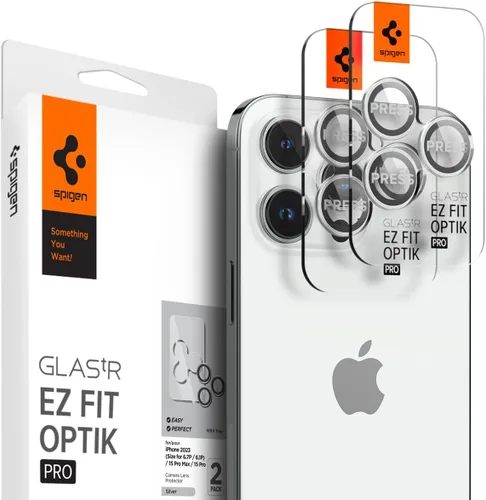 Vista 15 de Spigen Protector de pantalla para lente de cámara [GlasTR EZ Fit Optik Pro] diseñado para iPhone 17 Pro Max iPhone 17 Pro iPhone 16 Pro Max 16
