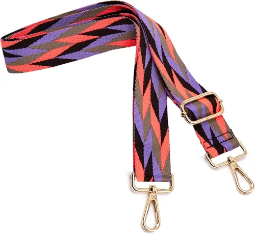 Vista 123 de S&loyoe Correas de repuesto para bolso, correa ajustable para bolsa cruzada, correas de guitarra anchas para bolsos de 1.5 pulgadas