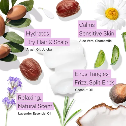 Vista 5 de Tree To Tub Biotin - Champú para engrosar el cabello fino para un volumen más grueso, más completo y acondicionador hidratante para cabello seco