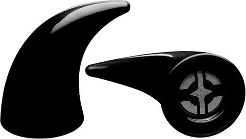 Vista 2 de MagNeatOhz - Cuernos de diablo grandes para casco, fabricados en Estados Unidos, accesorio magnético e intercambiable para casco, par