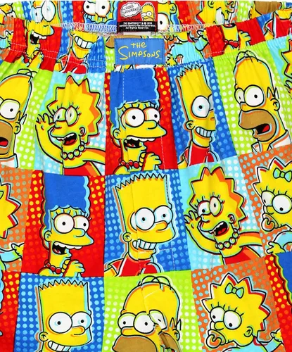 Vista 3 de The Simpsons Family Mens Briefly Stated Boxer Shorts Underwear