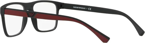 Vista 5 de Emporio Armani Men's Ea4115 Prescription Eyewear Frames with Two Interchangeable Sun Clip-ons Rectangular