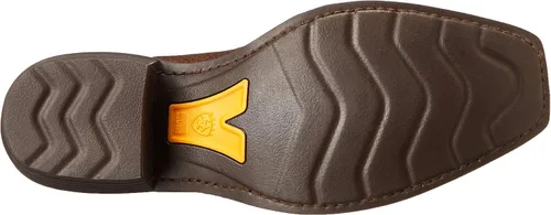 Vista 4 de Ariat Heritage Roughstock - Botas de trabajo de cuero con punta cuadrada para hombre